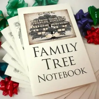 2023 Family Tree Notebook Rodine Knihe Záznamov Vlastnoručný Predkov' Spomienky Kancelárske Školské Potreby Obrázok