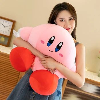 Anime Hviezda Kirby Plyšové Hračky Mäkké Plyšové zvieratko Bábika Načechraný Ružový Bábika Plyšový Vankúš Izba Dekorácie, Hračky Pre Deti je Dar Obrázok