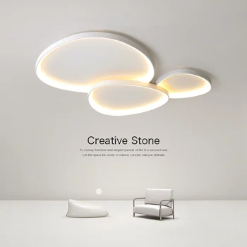 Moderné Dizajnér Stropné svietidlo Nordic LED Obývacia Dinging Izba Stropné Svietidlo Hala Spálňa Stropné Svetlo Vnútorné Lesk Svietidlá, Lampy Obrázok
