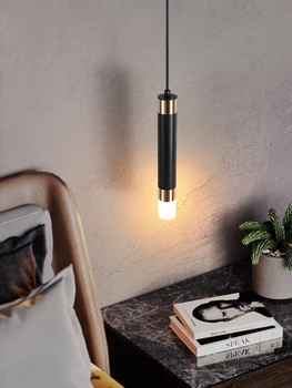 Moderné LED lampy, Nočné prívesok svetlá jednoduchý domov závesné lampy Obývacia izba lesk Nordic Bar Osvetlenie lustre reštaurácia Obrázok