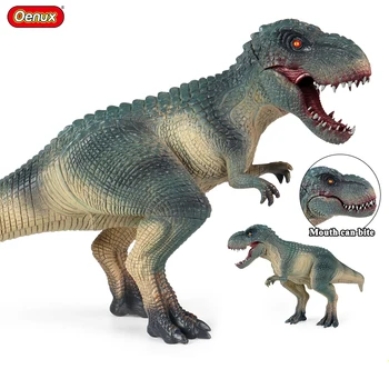 Oenux Nové Savage Jurský Tyrannosaura Rex Model Figúrky Otvorené Ústa Dinosaura Akcie Obrázok Vysokej Kvality Zberu Dieťa Hračku Darček Obrázok