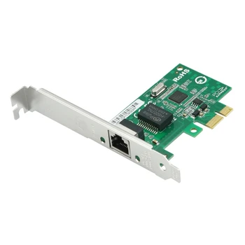 Siete Karty PCIE X1, aby RJ45 Gigabits Sieťach typu Ethernet Adaptér pre I210AT Čip Obrázok